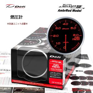 Defi（デフィ） 【Defi正規品】ADVANCE BF アンバーレッド 60φ 4連