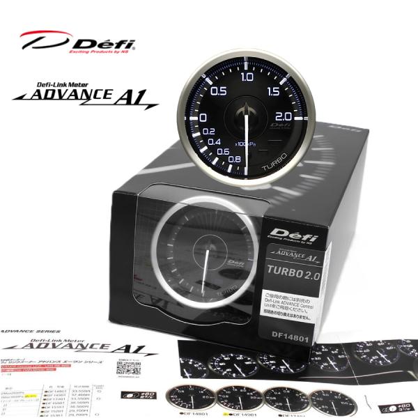 在庫有!  Defi ADVANCE A1 / デフィ　アドバンス　エーワン  60Φ　ターボ計　M...
