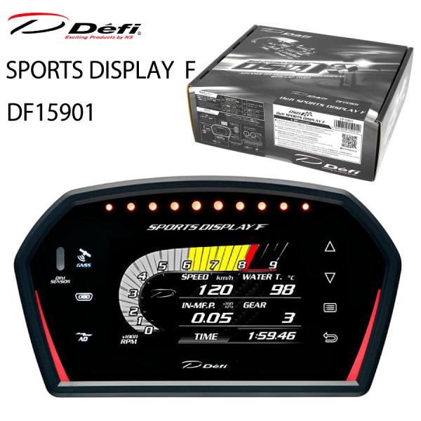 Defi SPORTS DISPLAY F  /  デフィ スポーツ　ディスプレー　F  DF159...