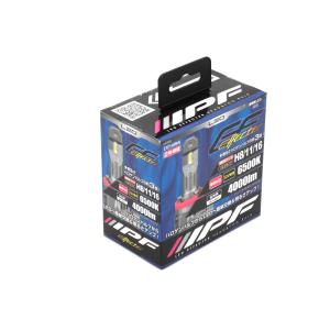 IPF LED エフェクター ヘッド＆フォグ バルブ H8/11/16 12V車   LEDバルブ 2年保証 車検対応 バルブ2本分 E101HFBW｜supreme