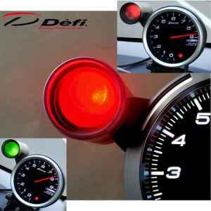 Defi（デフィ） Φ80 タコメーター専用 インジケーター 緑色/赤色 (2