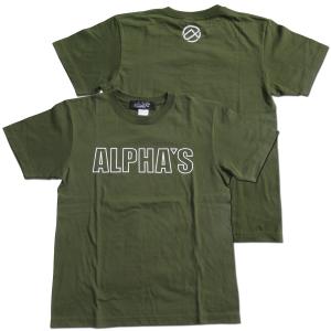 ALPHA'S 2023 オリジナルTシャツ 5.6oz  アイビーグリーン｜surf-alphas