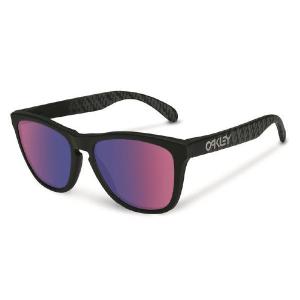 OAKLEY（オークリー）サングラスFrogskinsフロッグスキン【SoftTouchCarbon w/Red Iridim】販路、数量限定モデル（正規品）｜surf-alphas