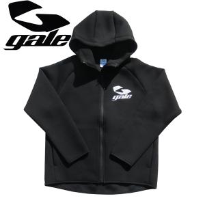 GALE ゲール 9.4ozダンボールニットパーカー（ウレタン風）  (GL-147)  BLK（ブラック） 2023FW新作｜surf-alphas