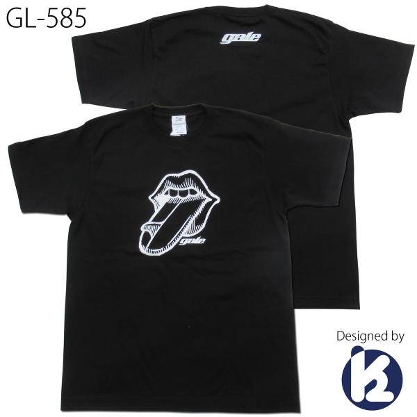 GALE ゲール 6.2ozオープンエンドTee （GL-585）BLK（ブラック） 2023モデル