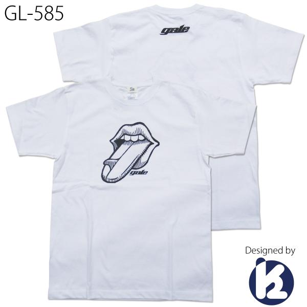GALE ゲール 6.2ozオープンエンドTee （GL-585）WHT（ホワイト） 2023モデル
