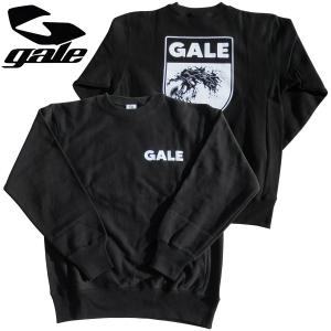 GALE ゲール ヘビーウェイトクルーネックスエット 12oz (GL-679) BLK（ブラック） 2022FW新作｜surf-alphas