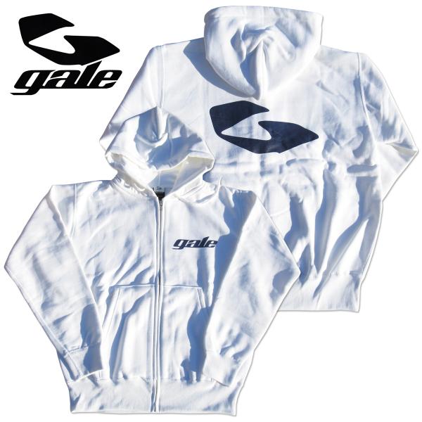 GALE ゲール ヘビーウェイトジップパーカー 12.4oz (GL-758) WHT（ホワイト） ...