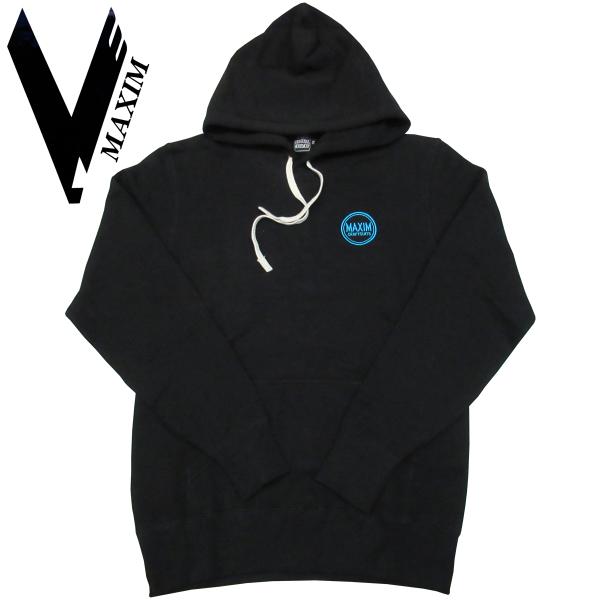 MAXIM マキシム オリジナル8,4oz プルオーパーパーカー（ブラック）マキシムウエットスーツ
