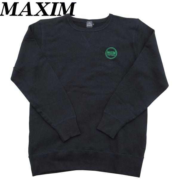 MAXIM マキシム オリジナルスエット トレーナー（ネイビー）マキシムウエットスーツ