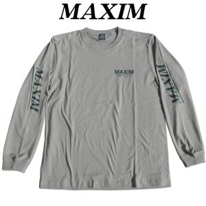 MAXIM マキシム オリジナルロングスリーブTシャツ 5.6oz MAXIM マキシム オリジナルロングスリーブTシャツ 5.6oz