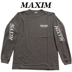 MAXIM マキシム オリジナルロングスリーブTシャツ 5.6oz MAXIM マキシム オリジナルロングスリーブTシャツ 5.6oz