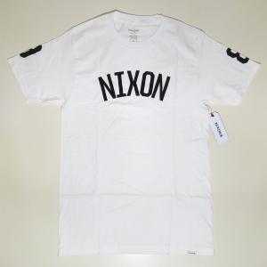NIXON （ニクソン）Ｔシャツ【Decker S/S TEE】WHITE/NIXON JAPAN正規品｜surf-alphas