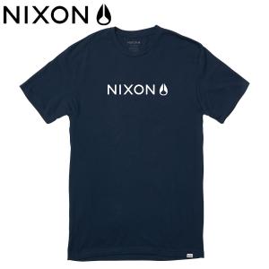 NIXON （ニクソン）Ｔシャツ【Basis S/S TEE】NAVY / NIXON JAPAN正規品｜surf-alphas