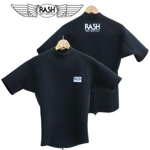 RASH ラッシュウエットスーツ 半袖タッパ（2mmジャージ）腰ジップタイプ数量限定モデル