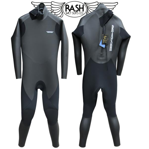 RASHウエットスーツ  数量限定 FASTENR TYPE "JB" バックジップタイプ DRK ...