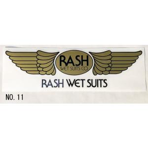 RASHステッカー/ラッシュウエットスーツステ...の詳細画像1