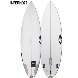 シャープアイサーフボード SHARP EYE SURFBOARDS INFERNO72モデル 5'9" FCS2 TRI（フィンなし）カーボンパッチ入り マルシオ・ゾウビシェープ/サーフィン｜surf-alphas