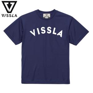 VISSLA ヴィスラ 2023 ハイブリット SS T-Shirts ブルー 水陸両用 サーフTシャツ｜surf-alphas