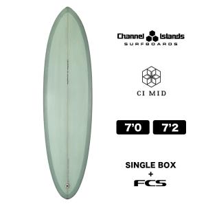 Channel Islands チャネルアイランズ ミッドレングス サーフボード ファンボード シーアイミッド 7.0 / 7.2 セージ 2＋1 チャンネルアイランド | CI MID｜surfboard-skate-jack