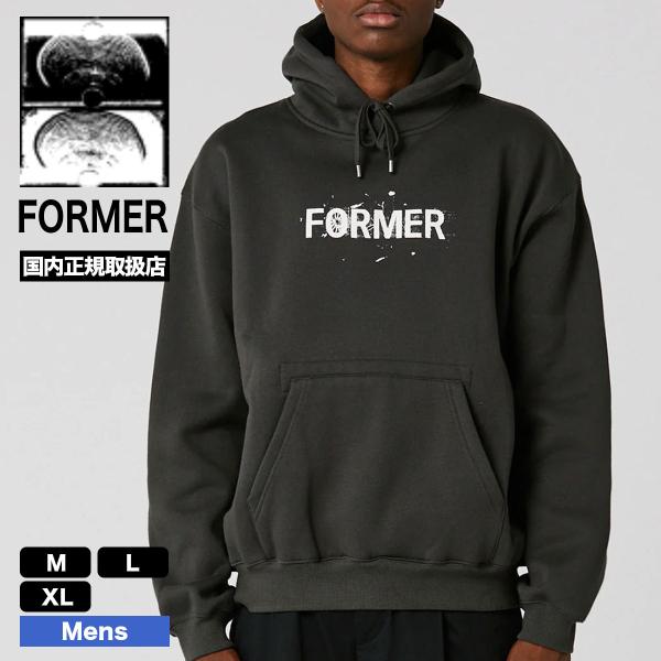 FORMER フォーマー メンズ スウェット パーカー フーディー ロゴ M L XL サーフィン ...