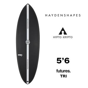 HAYDENSHAPES ヘイデンシェイプス ヒプトクリプト 5'6 futures TRI サーフボード サーフィン ショートボード  ブラック | HYPTO KRYPTO 5.6【HS0003-2】｜surfboard-skate-jack