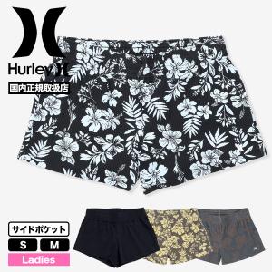 ハーレー レディース 水着 ボトム リブ サーフパンツ スイムウェア 全4色 S M サーフィン ストリート 人気ブランド HURLEY 【WBS2421043】