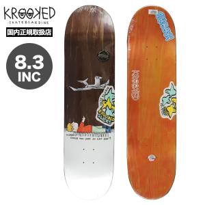 クルキッド スケートボード スケボー デッキ 8.06inch 8.5inch