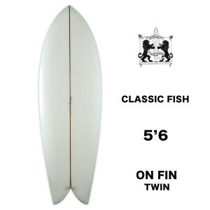 ラリーメイビル サーフボード クラッシック フィッシュ 5'8