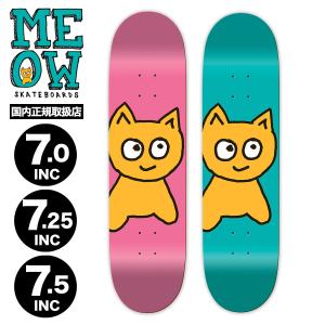 ミャオ デッキ MEOW DECK 7.5 インチ TEAM チーム スケートボード
