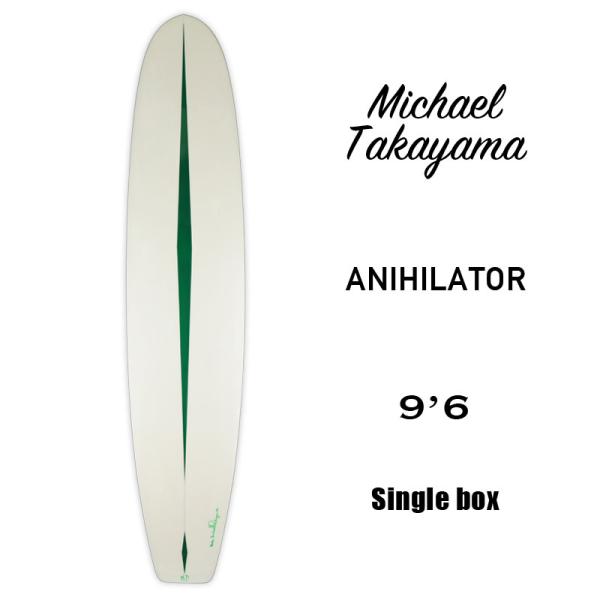マイケルタカヤマ サーフボード ロング サーフィン ロングボード シングルフィン surfboard...