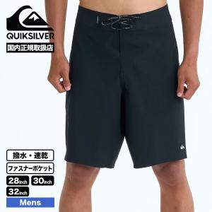 クイックシルバー メンズ 水着 ボードショーツ トランクス 撥水 ブラック 28 30 32inch 海 サーフィン プール 人気ブランド QUIKSILVER【EQYBS04917】