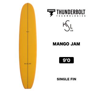 THUNDERBOLT TECHNOLOGIES KAI SALLAS MANGO JAM サンダーボルトテクノロジー カイサラス マンゴージャム 9.0 マンゴー シングル ロング サーフボードサーフィン｜surfboard-skate-jack