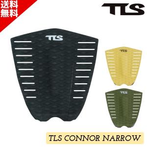 TLS ツールス CONNOR NARROW デッキパッド トラクションパッド コナー サーフィン ショートボード用 ナロー 細身 3ピース｜SURFBOARD BANK