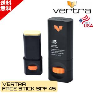 VERTRA スティック日焼け止め clear 45spf Vertra（バートラ） 日焼け止め Face Stick フェイススティック SPF45+