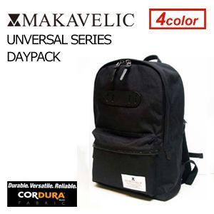 送料無料 MAKAVELIC マキャベリック バックパック リュック コーデュラ CORDURA/UNIVERSAL DAYPACK BLACK｜surfer