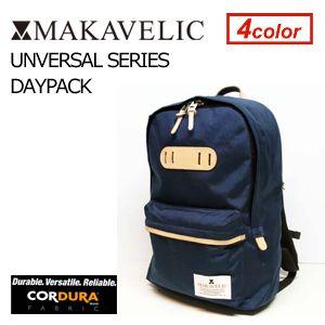 送料無料 MAKAVELIC マキャベリック バックパック リュック コーデュラ CORDURA/UNIVERSAL DAYPACK NAVY｜surfer