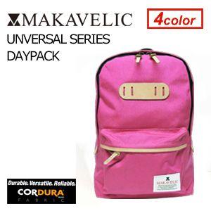 送料無料 MAKAVELIC マキャベリック バックパック リュック コーデュラ CORDURA/UNIVERSAL DAYPACK PINK｜surfer