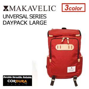 MAKAVELIC マキャベリック バックパック リュック コーデュラ CORDURA/UNIVERSAL DAYPACK LARGE RED｜surfer