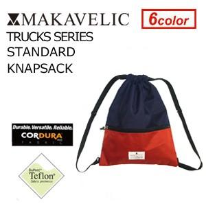 MAKAVELIC TRUCKS STANDARD KNAPSACK NAVY-RED マキャベリック