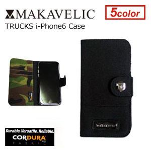 あすつく MAKAVELIC TRUCKS i-Phone6 Case BLACK マキャベリック トラックス アイフォンケース ブラック (アイフォン6専用)｜surfer