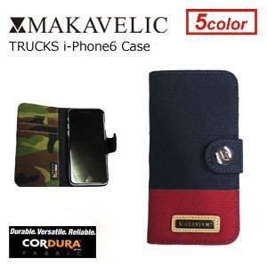 MAKAVELIC TRUCKS i-Phone6 Case NAVY-RED マキャベリック トラックス アイフォンケース ネイビーレッド (アイフォン6専用)｜surfer