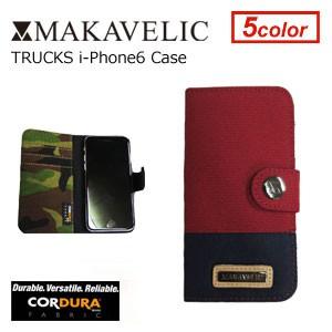 MAKAVELIC TRUCKS i-Phone6 Case RED-NAVY マキャベリック トラックス アイフォンケース レッドネイビー (アイフォン6専用)｜surfer