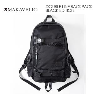 送料無料 MAKAVELIC BIND UP BACKPACK BLACK EDITION マキャベリック バイン アップ ブラック エディション｜surfer