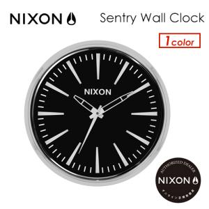 NIXON ニクソン インテリア ウォールアート 壁掛け時計 正規取扱店/Sentry Wall Clock C3075-000-00 BLACK｜surfer