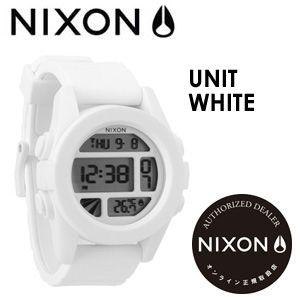 NIXON ニクソン 腕時計 正規取扱店/UNIT-WHITE｜surfer
