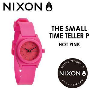 NIXON ニクソン 腕時計 正規取扱店/SMALL-TIME-TELLER-P-HOTPINK｜surfer