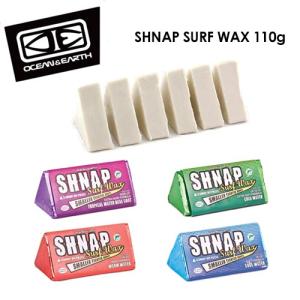 OCEAN&amp;EARTH オーシャンアース サーフィン ベースコート トップコート 小分け 6ピース/SHNAP SURF WAX 110g スナップサーフワックス