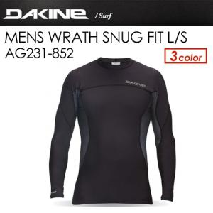 送料無料 DAKINE ダカイン ラッシュガード 紫外線対策 16ss sale/MENS WRATH SNUG FIT 長袖 AG231-852｜surfer