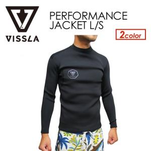 送料無料 VISSLA ヴィスラ ウェットスーツ タッパー 長袖 17sp/PERFORMANCE JACKET L/S MW018PEJ17SP｜surfer